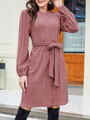 Yesfashion Gebreide jurk in Roze