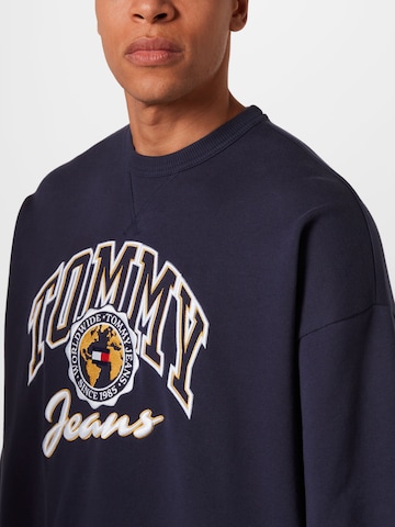 Tommy Jeans Sweatshirt in Blauw