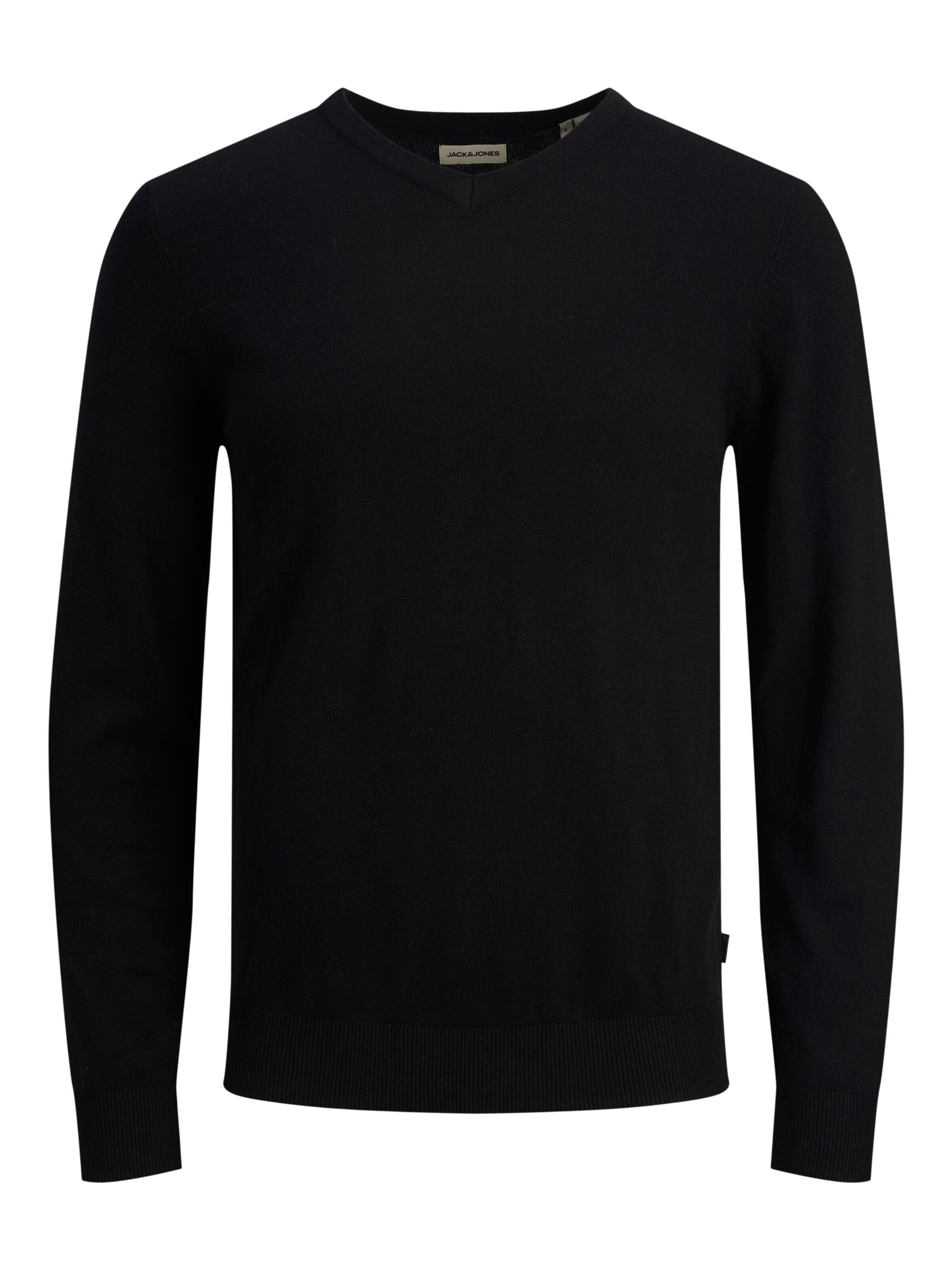 JACK & JONES - Jersey 'JJEmil' en negro: frente
