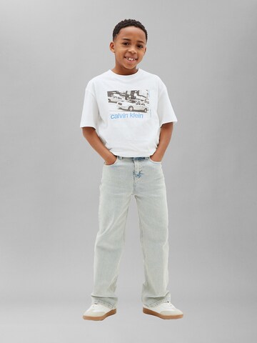 T-Shirt Calvin Klein Jeans en blanc