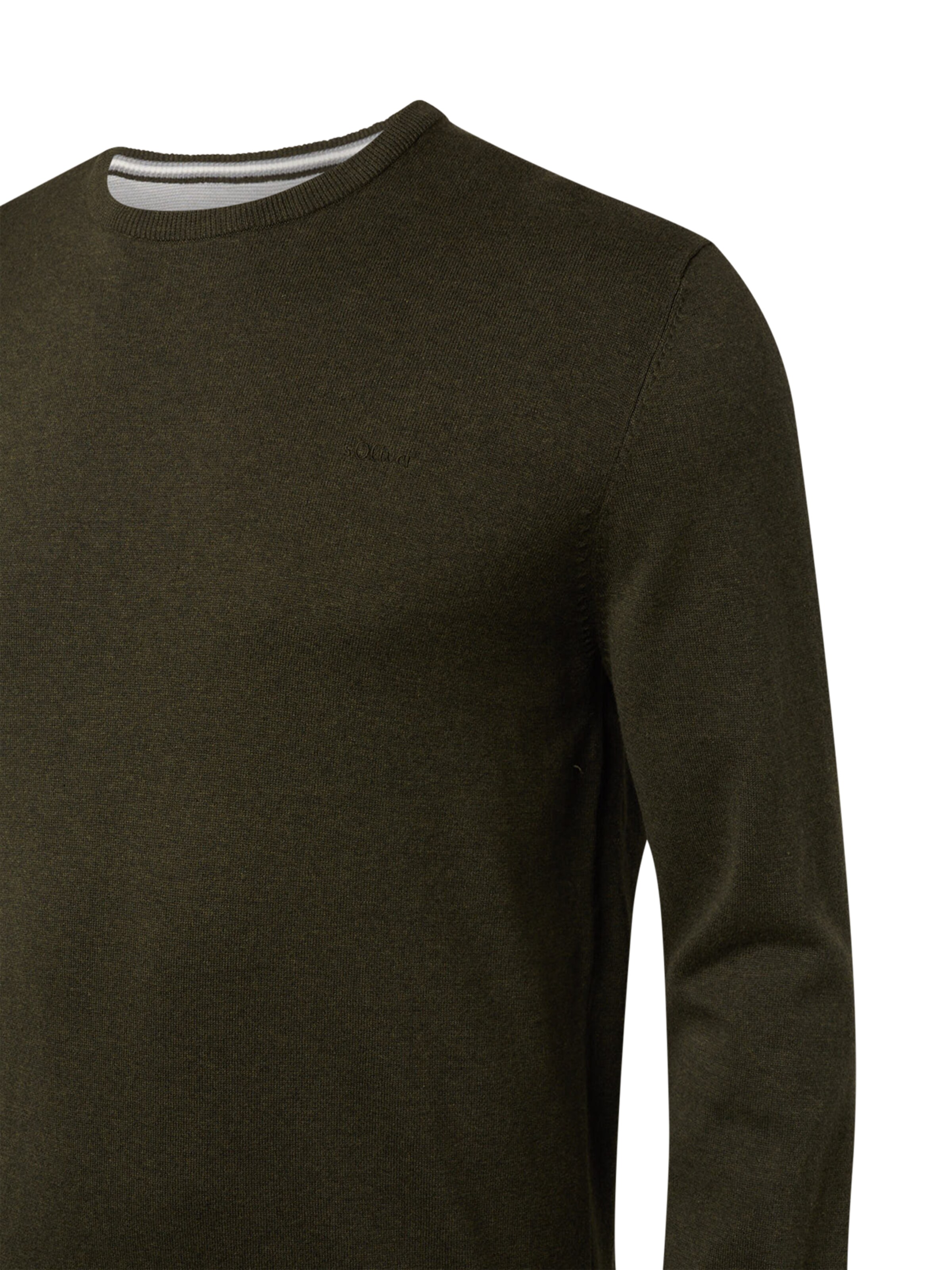 s.Oliver Men Big Sizes Sweater in Green