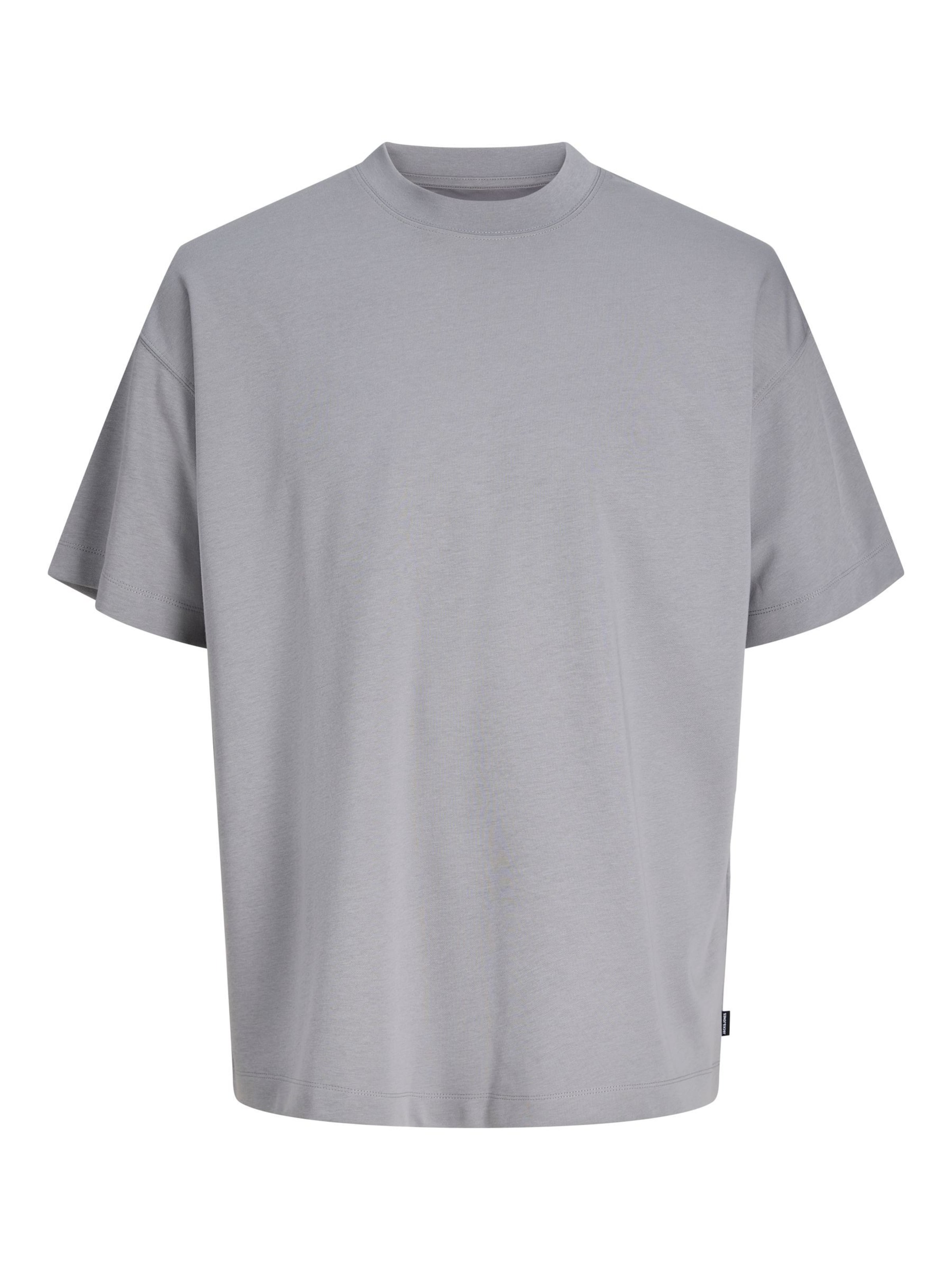 JACK & JONES - Camiseta en gris: frente