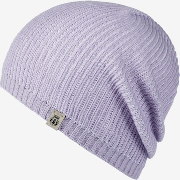 Bonnet Roeckl en violet : devant