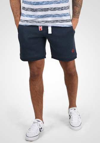 Regular Pantalon !Solid en bleu : devant