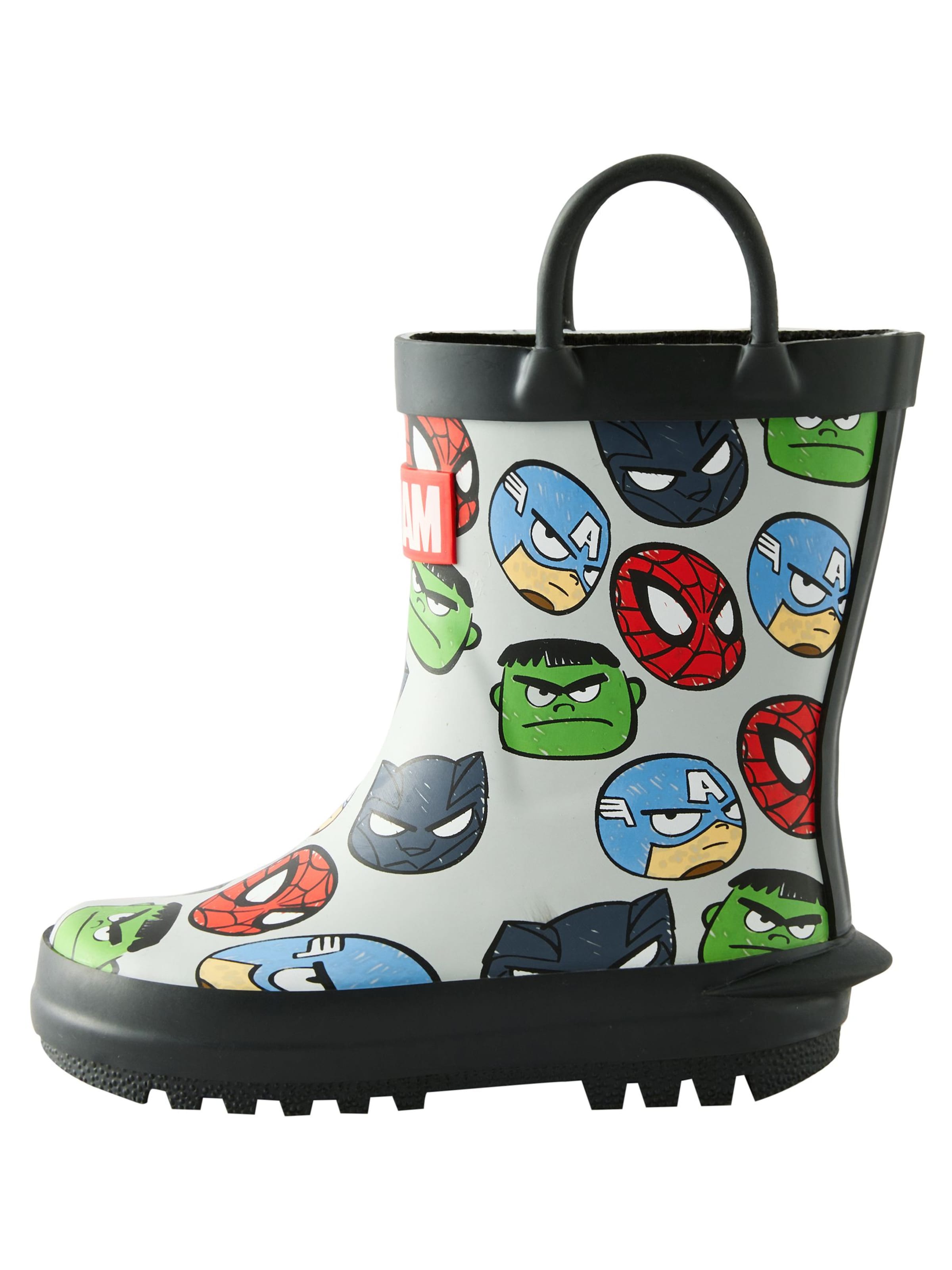 Bottes en caoutchouc Next en gris : devant