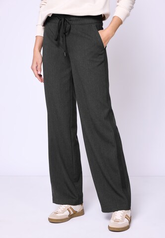 Street One Studio Loosefit Hose in Grau: Vorderseite