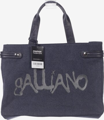 John Galliano Handtasche gross One Size in Blau: predná strana