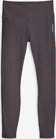 PUMA Skinny Workout Pants in Grey: front