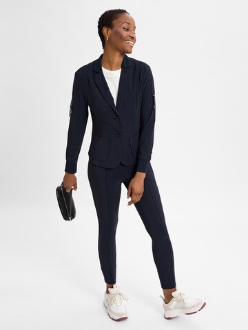 Marc Cain Slimfit Broek 'Sofia' in Blauw