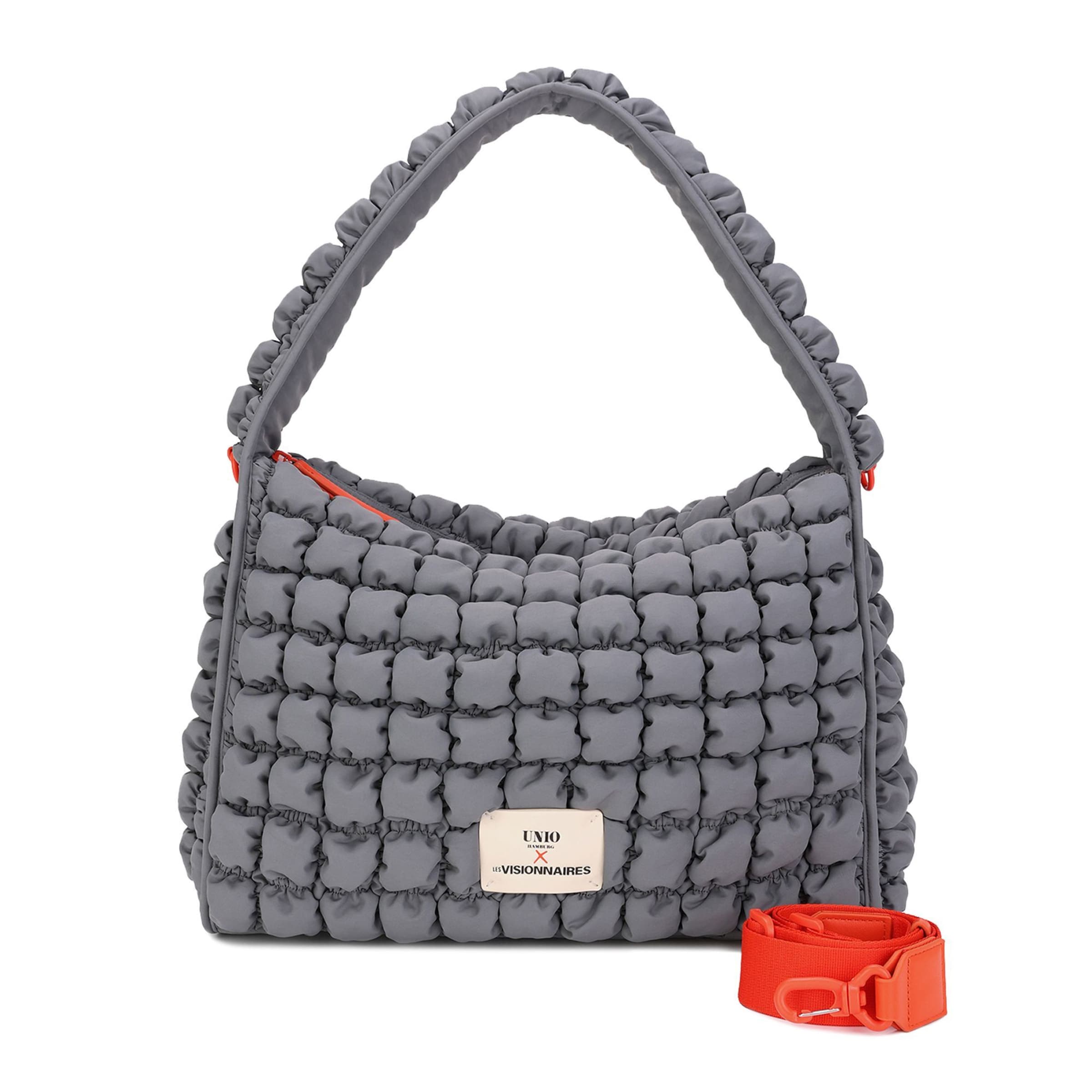 Les Visionnaires Shoulder bag 'Unio' in Grey: front