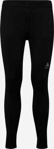 ODLO Workout Pants 'ESSENTIAL' in Black: front