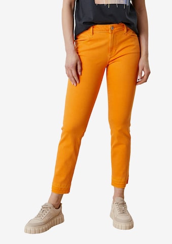 s.Oliver Slimfit Jeans in Orange: predná strana