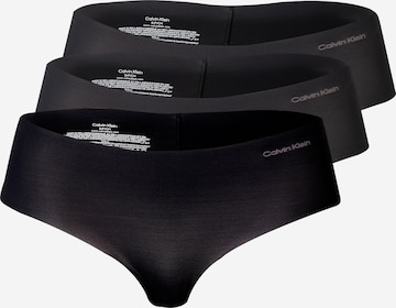 Calvin Klein Underwear Regular Panty 'Invisibles' in Black: front