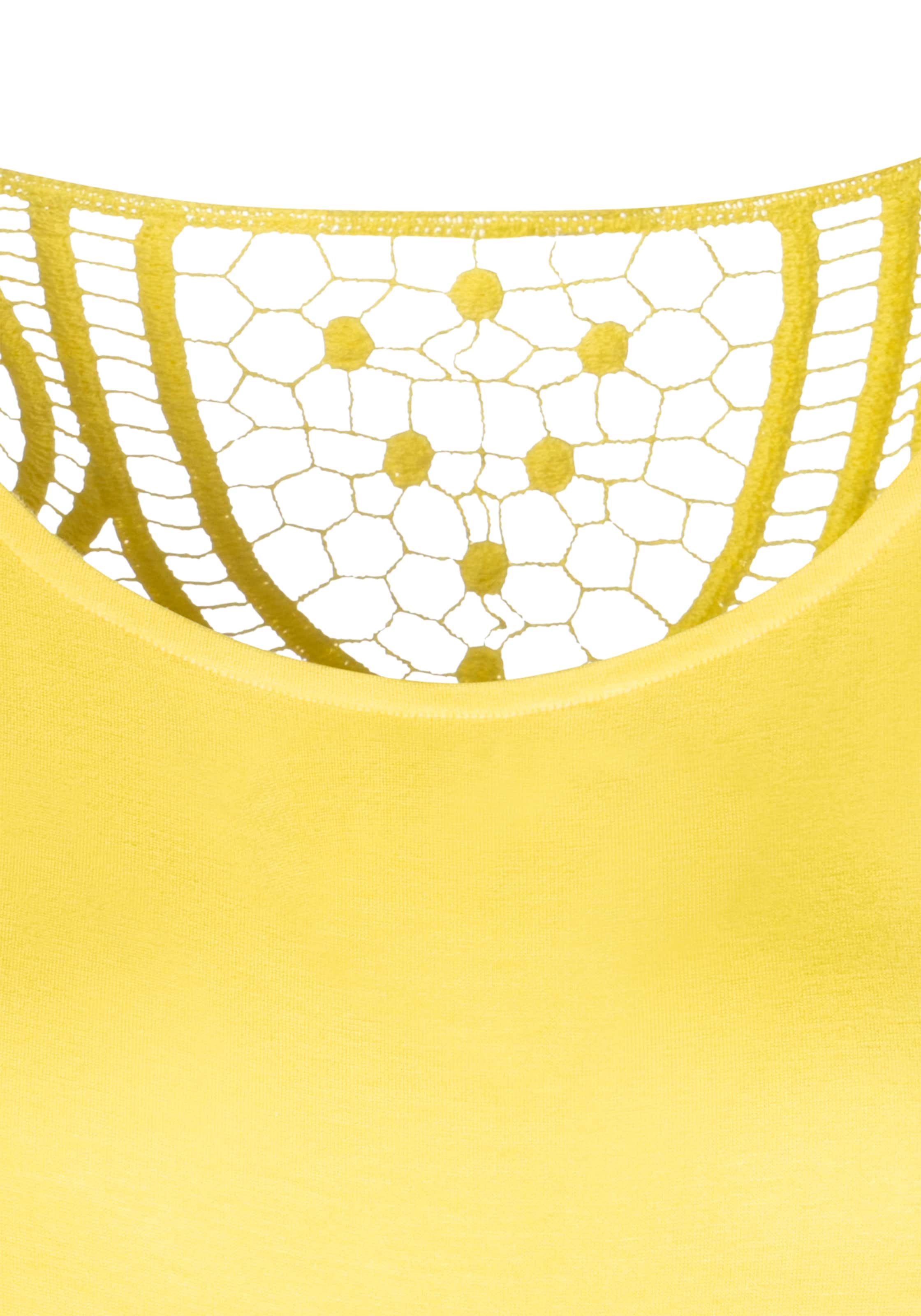 Tricou de la VIVANCE pe galben