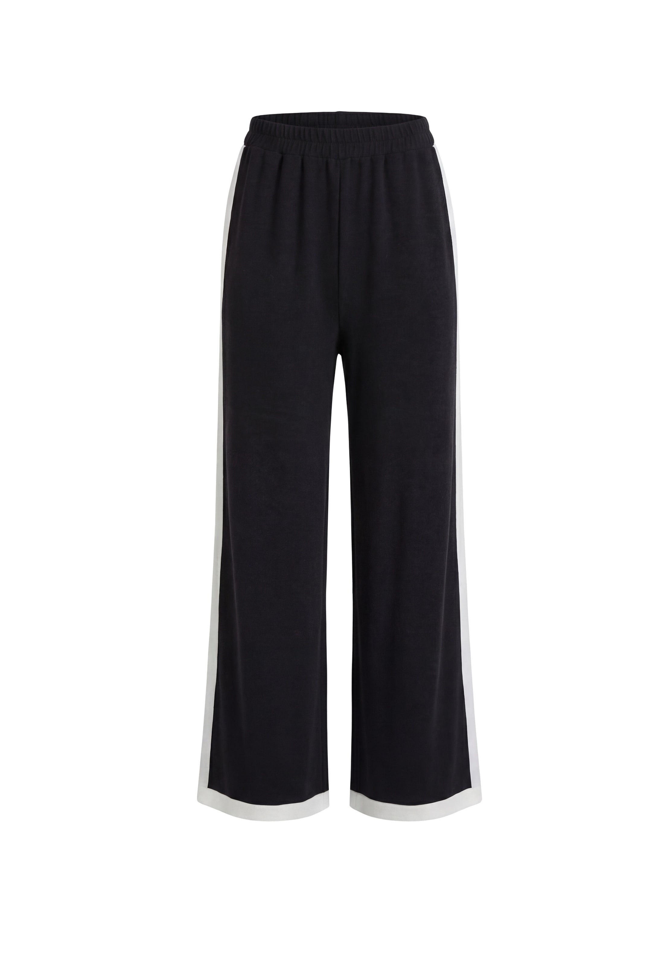 faina Pantalon en 40 en noir / blanc, Vue avec produit