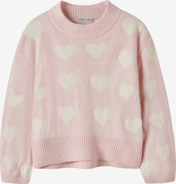 Pullover di NAME IT in rosa: frontale