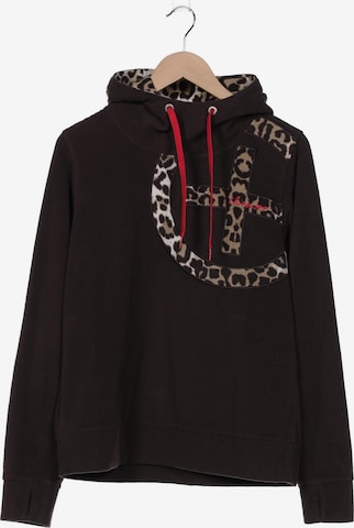 CHIEMSEE Sweatshirt & Zip-Up Hoodie in L in Brown: front