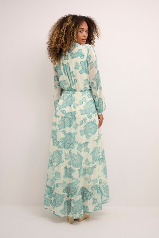 Robe-chemise 'Samira' Cream en bleu