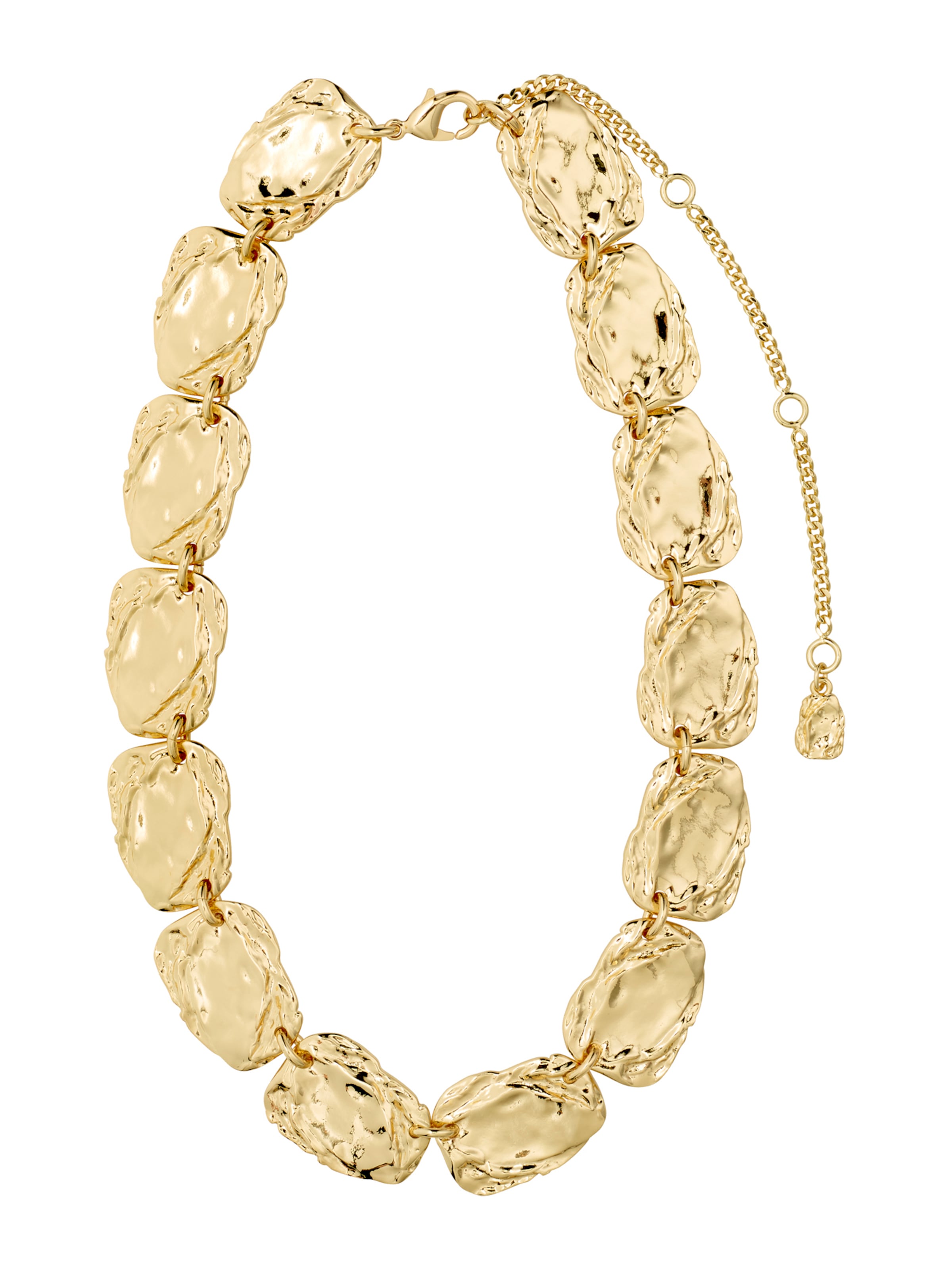 Pilgrim Necklace 'Shift' in Gold: front