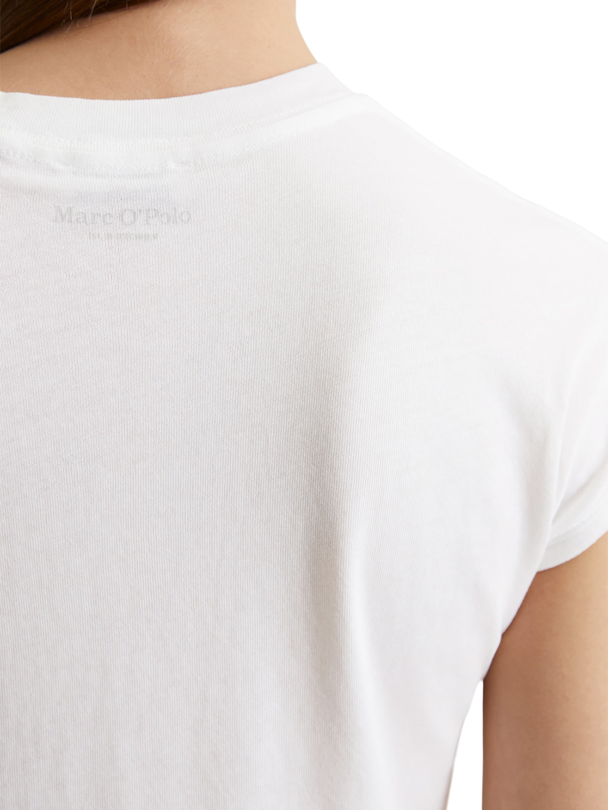 balta Marc O'Polo Marškinėliai