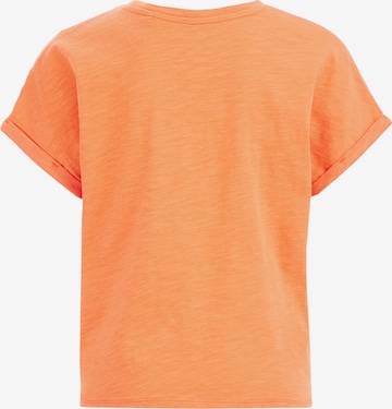 WE Fashion Tričko - oranžová