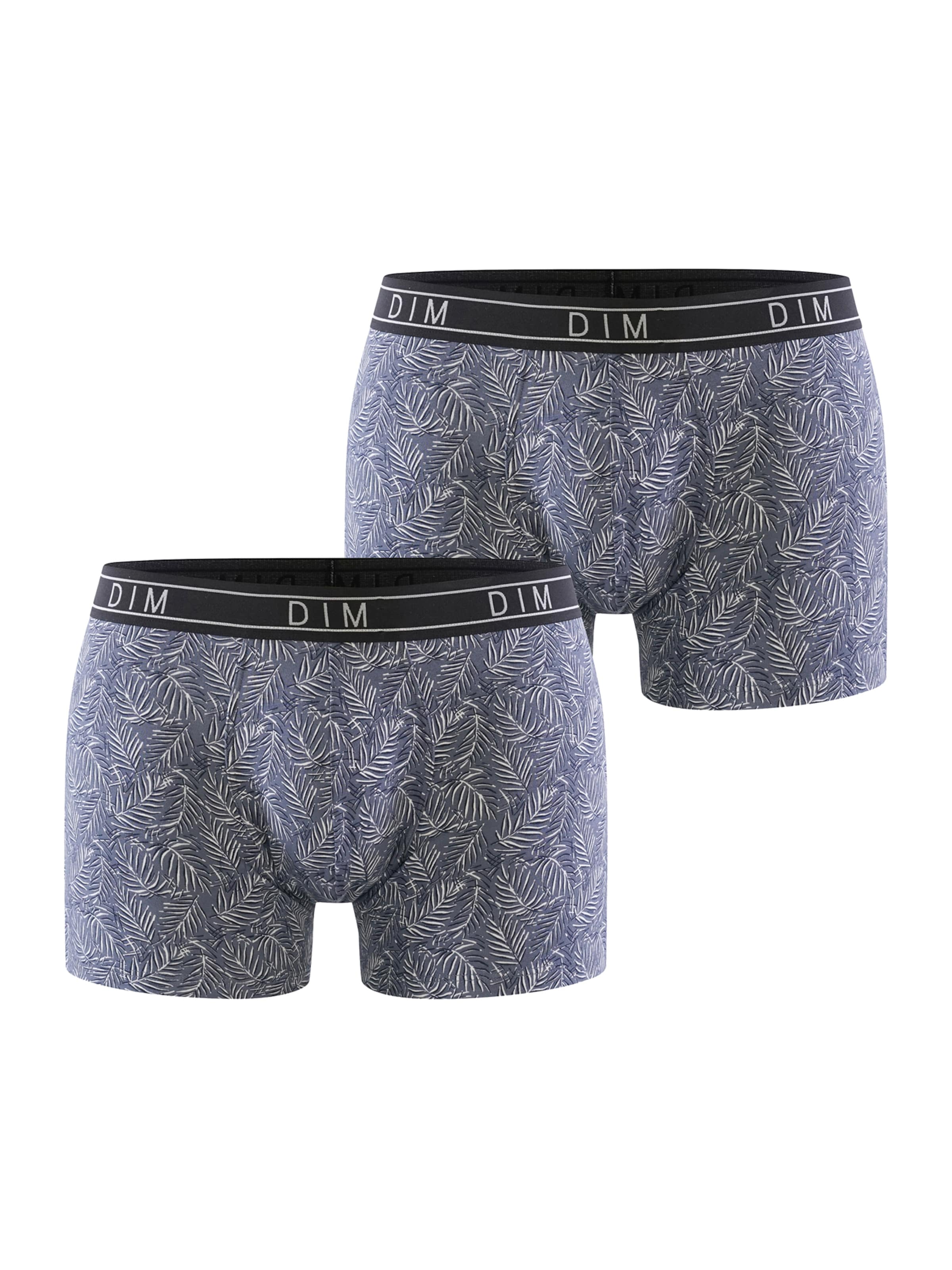 DIM Boxershorts 'Fancy' in Blauw: voorkant