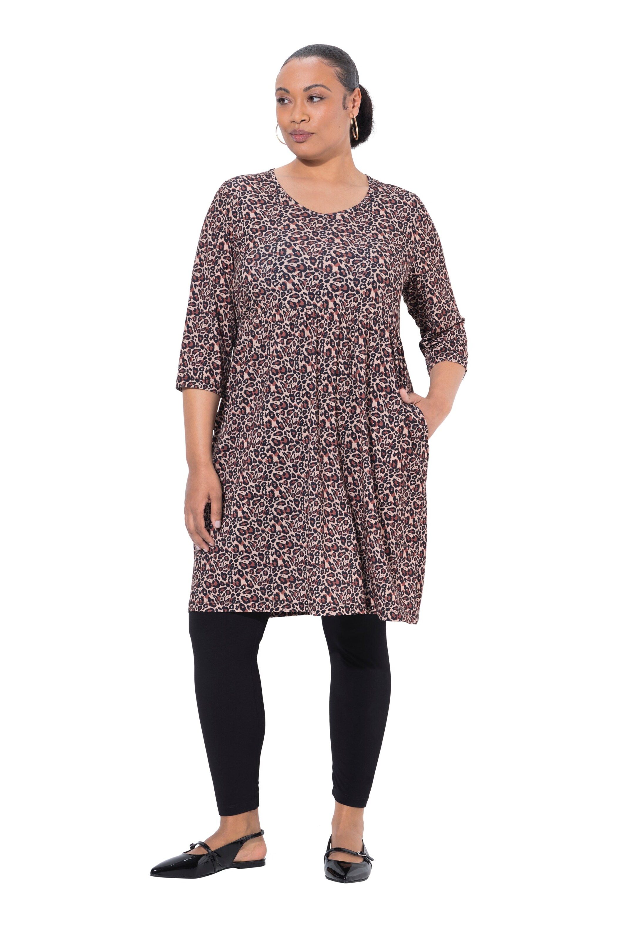 Ulla Popken Zomerjurk in Gemengde kleuren