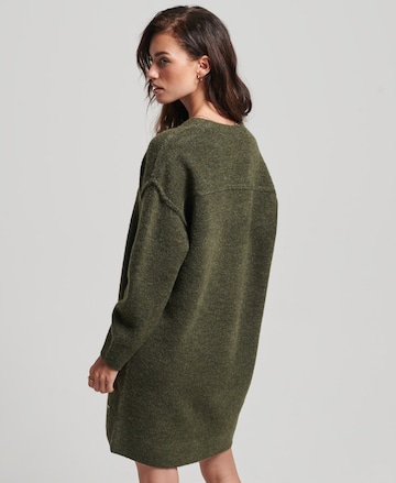 Superdry Knitted dress in Green