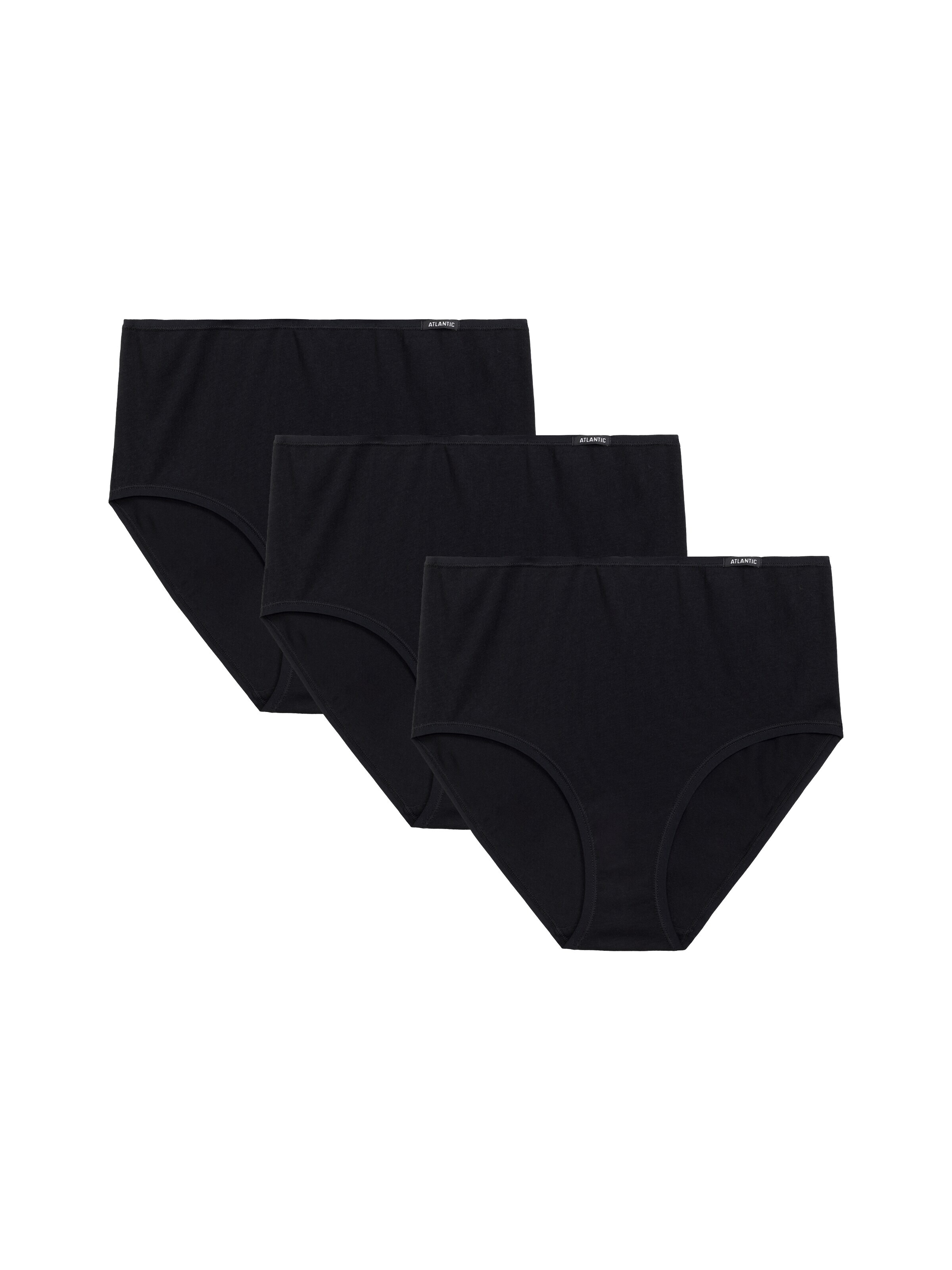 Atlantic Slip 'ATLANTIC'‌‌ in Schwarz: Vorderseite