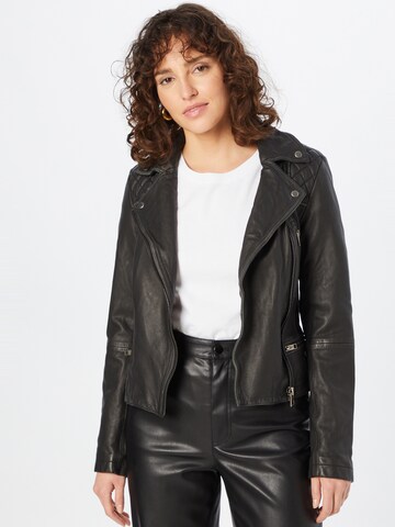 AllSaints Overgangsjakke i sort: forside