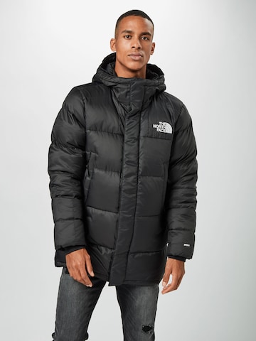 THE NORTH FACE - Ajuste regular Chaqueta de invierno 'Deptford' en negro: frente