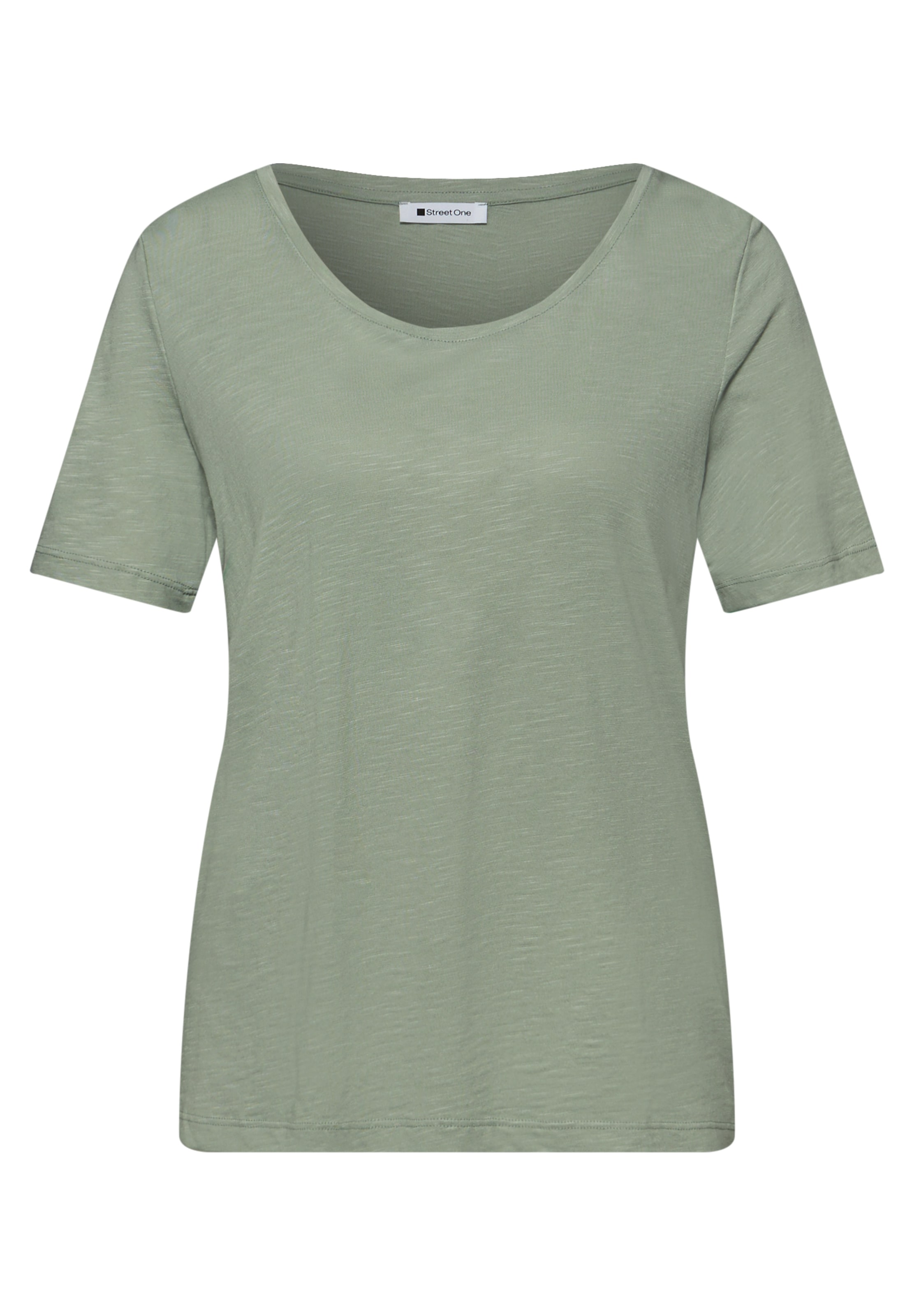 STREET ONE Shirt in Green: front