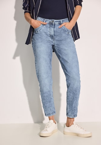 CECIL Loosefit Jeans in Blau: Vorderseite