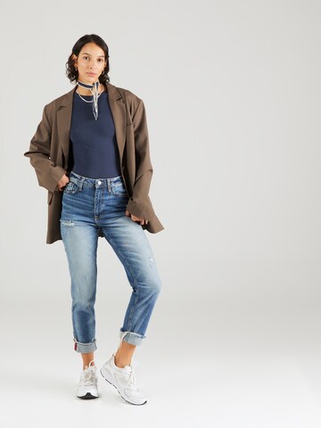 River Island Regular Jeans 'MOOSE' in Blauw