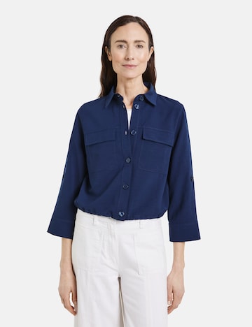 GERRY WEBER Bluse in Blau: predná strana