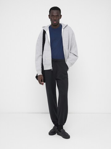 Effilé Pantalon 'ESSENTIAL' Abercrombie & Fitch en noir