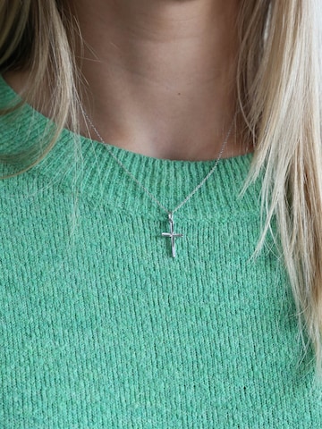 Pendentif Lucardi en argent : devant