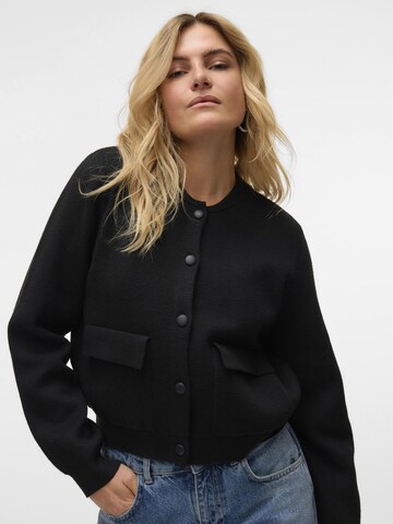 VERO MODA Strickjacke 'APPLE' in Schwarz