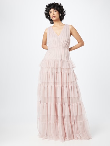 Robe de soirée Coast en rose : devant