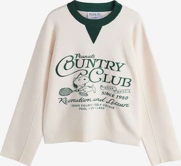 Pull-over Next en beige : devant