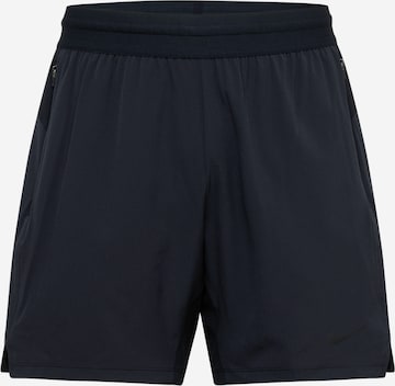 NIKE Normální Sportovní kalhoty 'FLEX REP 4.0' – černá: přední strana