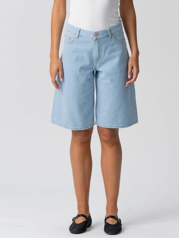 It's May Regular Trousers ' Esme ' in Blue: front