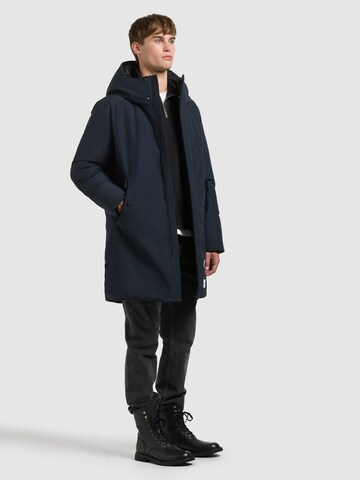 khujo Talvemantel 'Fogg2', värv sinine