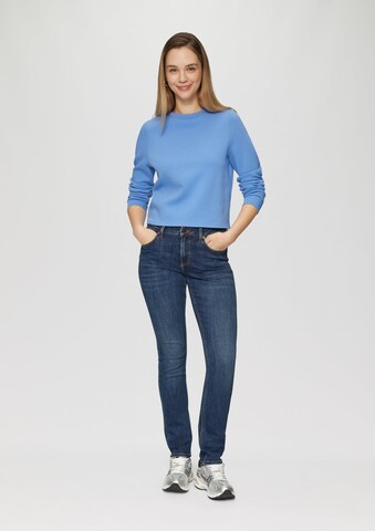 QS Slimfit Jeans 'Catie' i blå