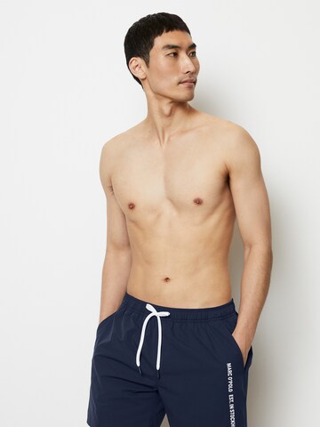 Shorts de bain ' Olmen ' Marc O'Polo en bleu : devant