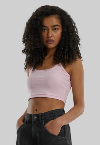 Karl Kani - Camiseta ' ' en rosa: frente