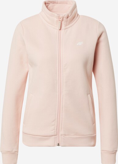 4F Sportsweatjacke in rosa, Produktansicht
