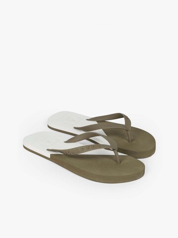 Scalpers T-Bar Sandals in Green