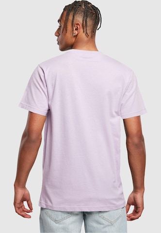 T-Shirt 'Merry Christmas Lights' Merchcode en violet