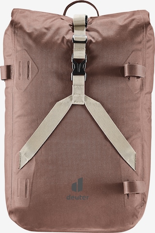 DEUTER Sports Backpack 'Amager 25+5' in Brown: front